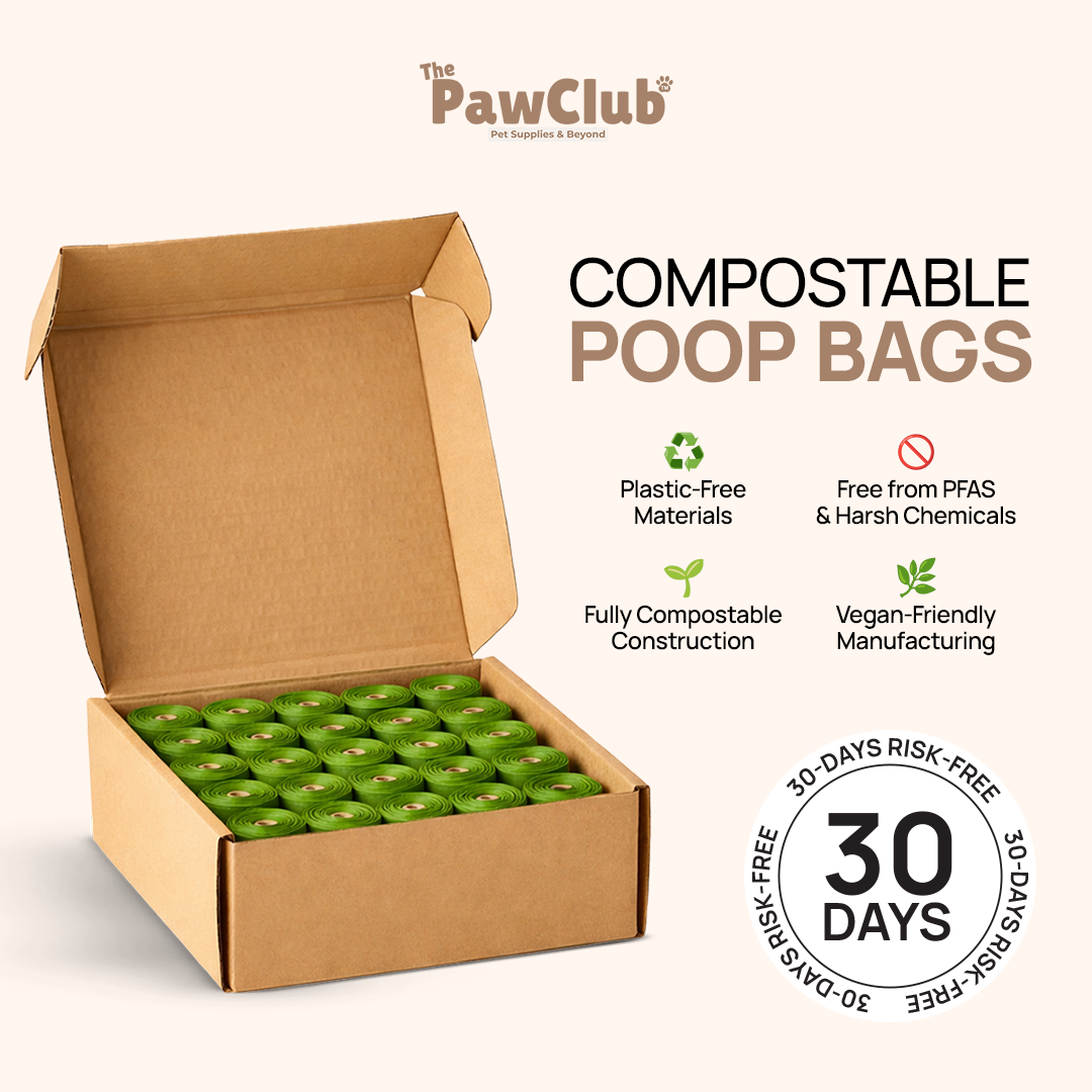 PawClub™ Compostable Poop Bags