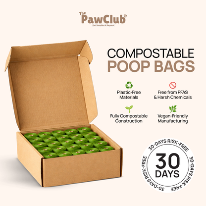 PawClub™ Compostable Poop Bags